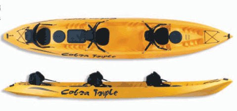 COBRA Triple Kayak